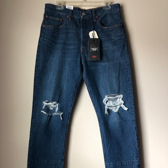 Levi's Denim - LEVI'S 501 ORIGINAL CROPPED JEANS